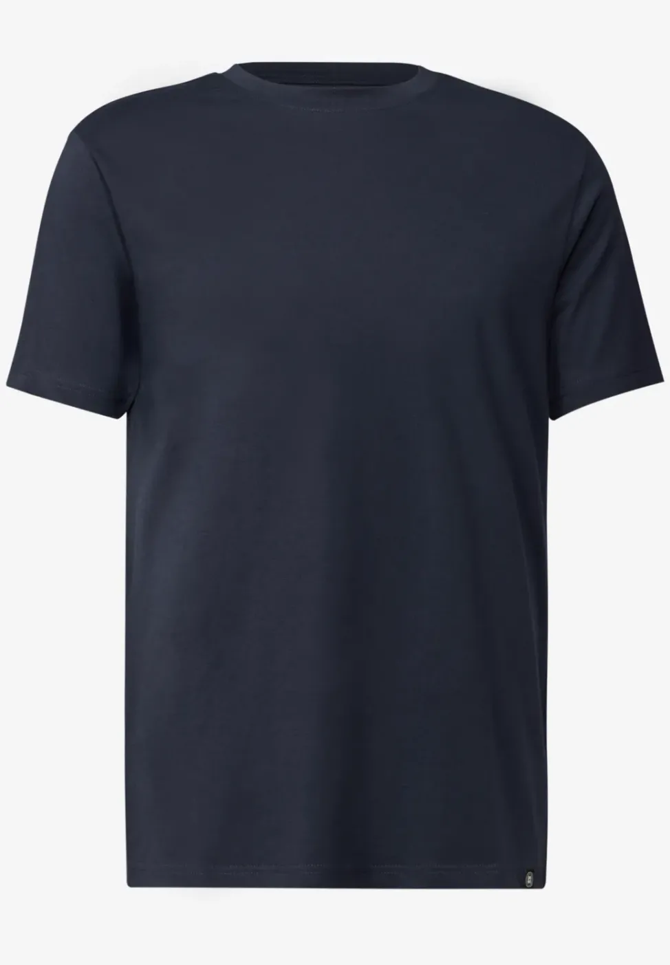 Basic T-Shirt aus reiner Baumwolle