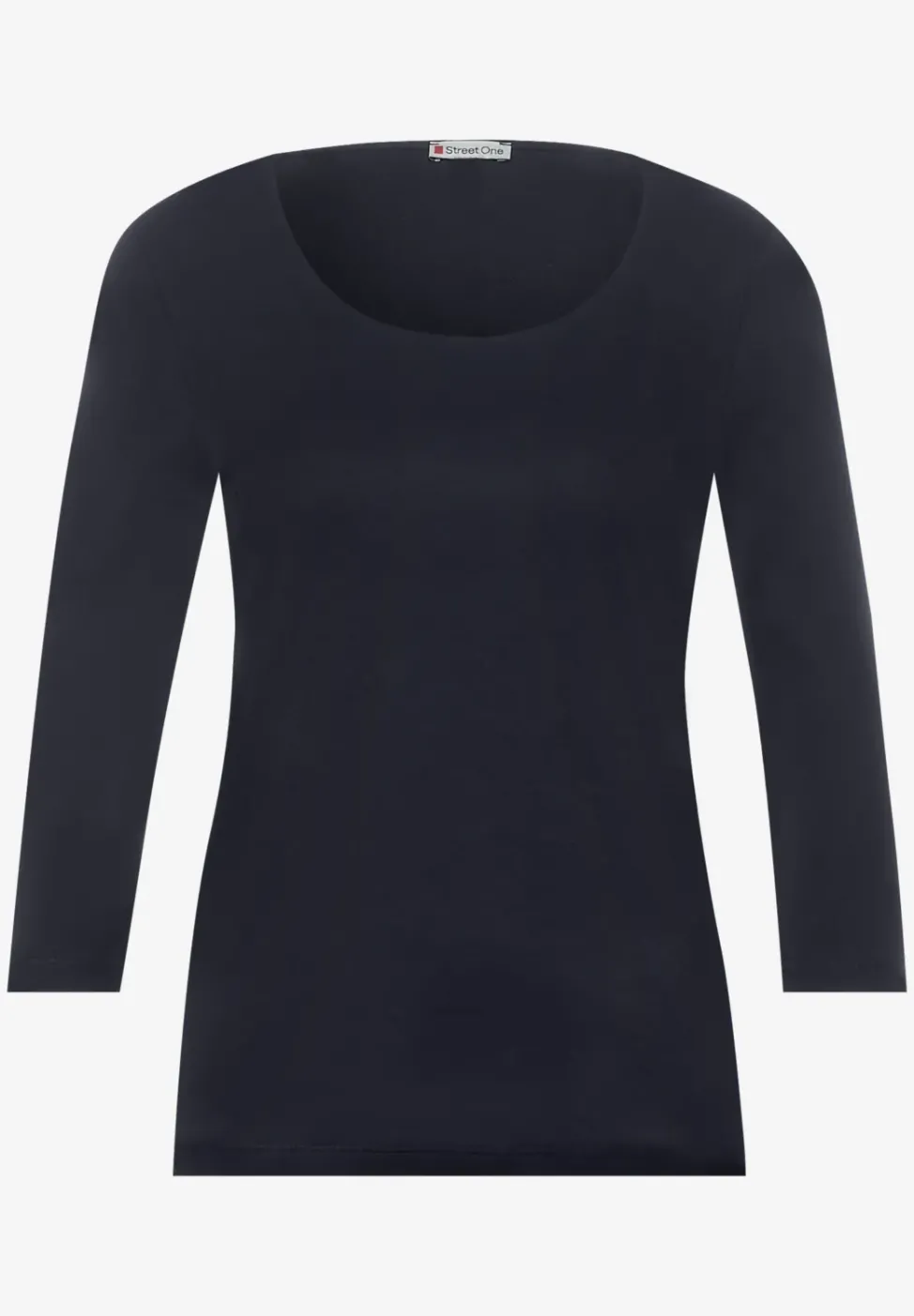 Basic T-Shirt mit 3/4 Arm