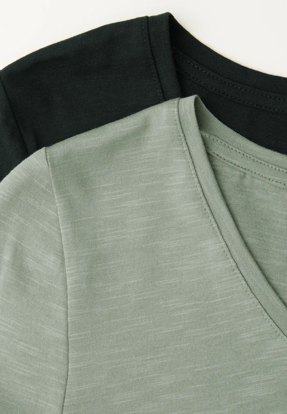 Basic T-Shirt mit Kurzarm im 2er-Pack