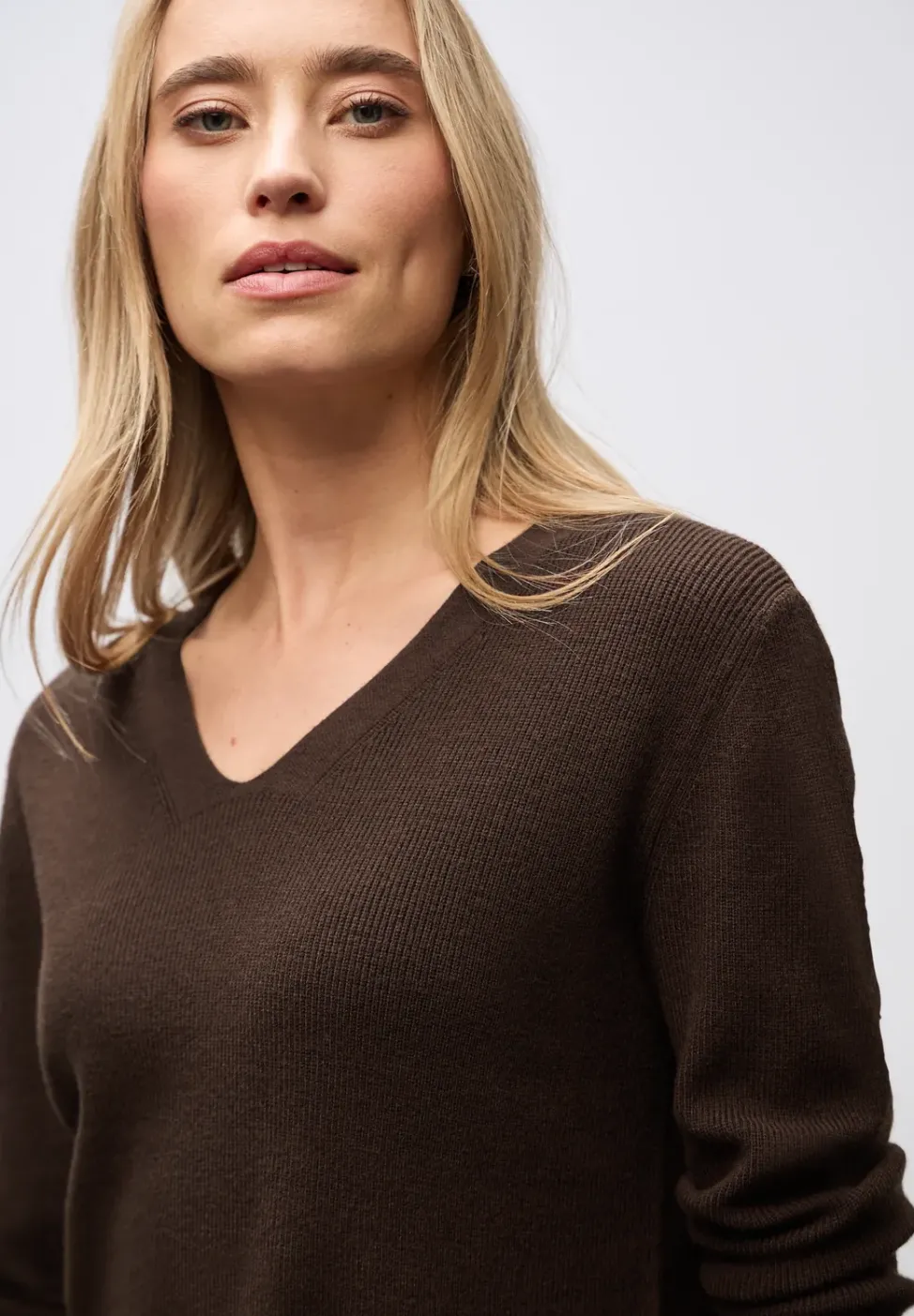 Basic V-Neck Pullover