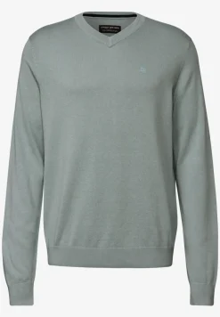 Basic V-Neck Strickpullover
