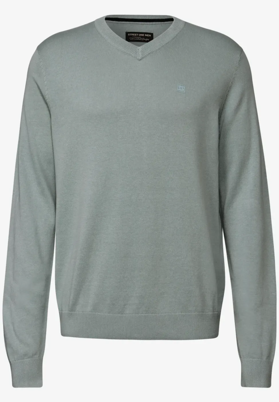 Basic V-Neck Strickpullover