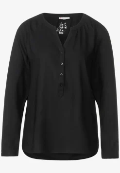 Basic Bluse in Unifarbe