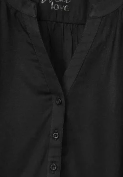 Basic Bluse in Unifarbe