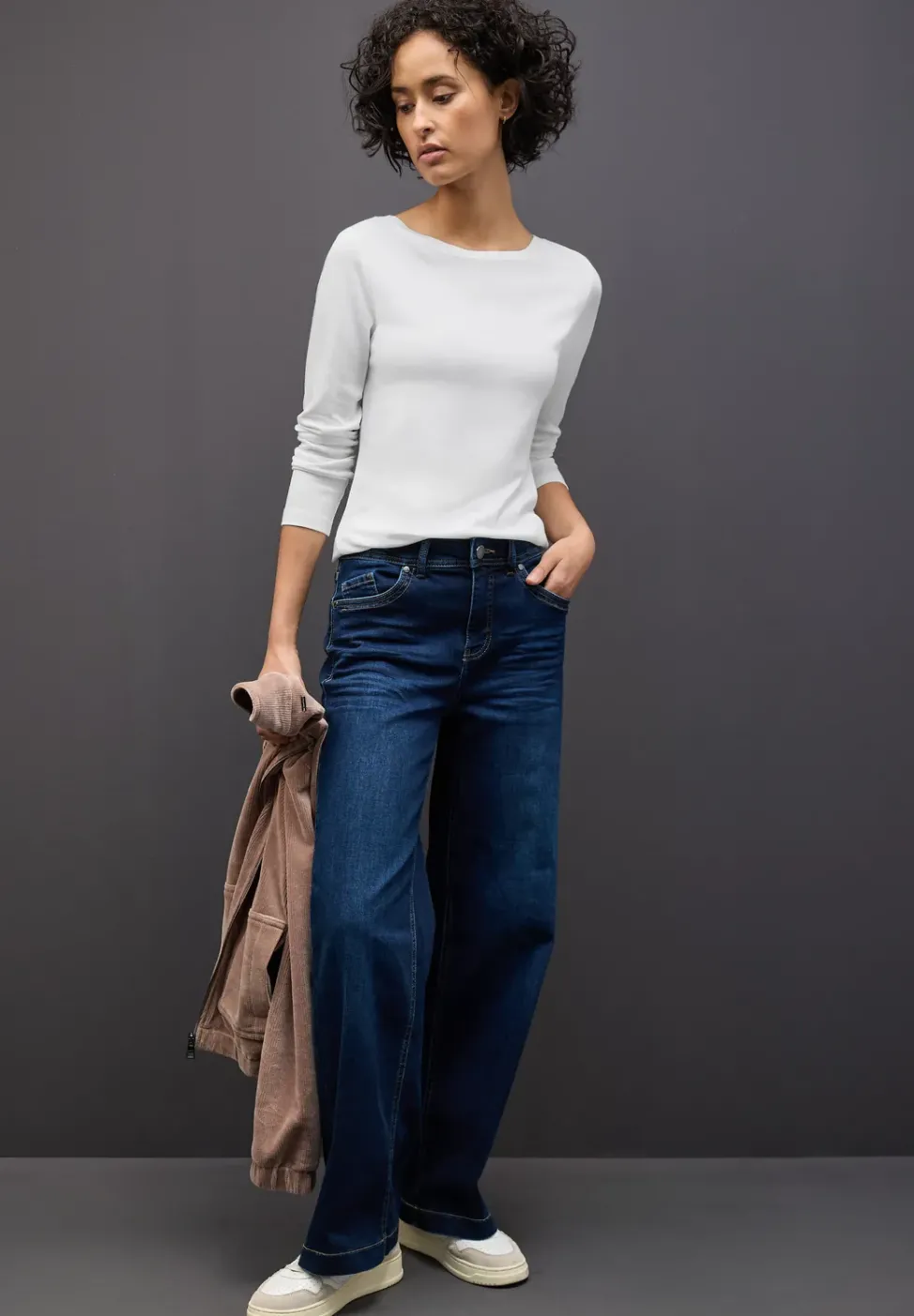 Basic Langarmshirt