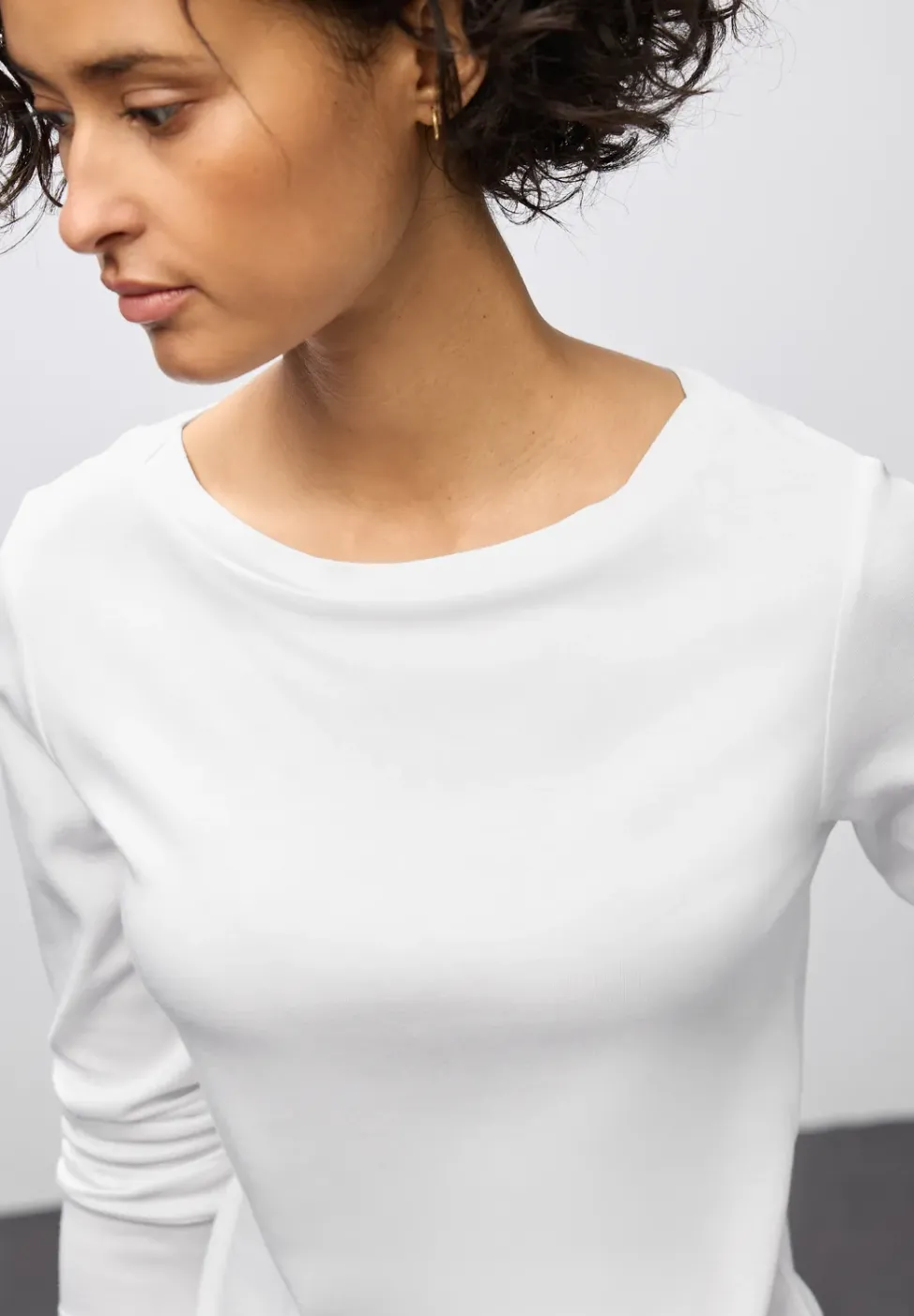 Basic Langarmshirt