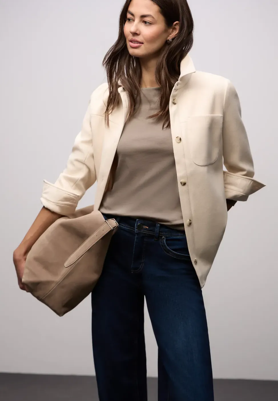 Basic Langarmshirt
