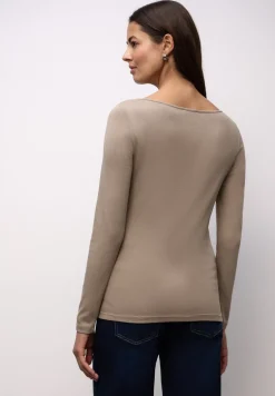 Basic Langarmshirt