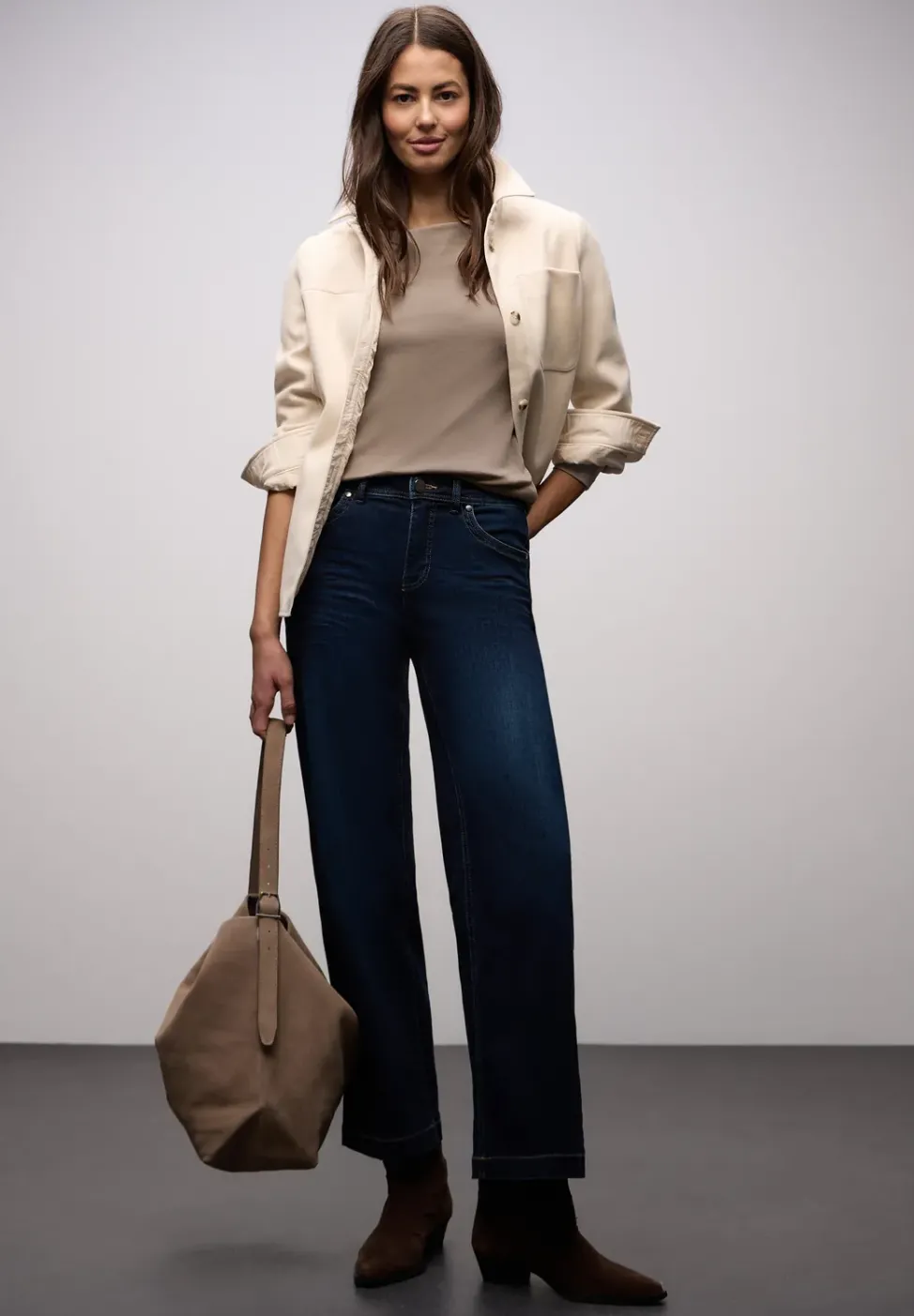 Basic Langarmshirt