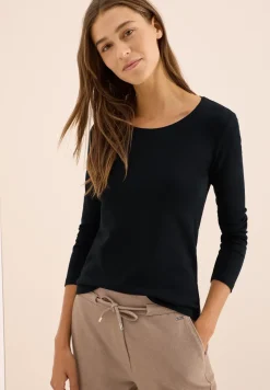 Basic Langarmshirt