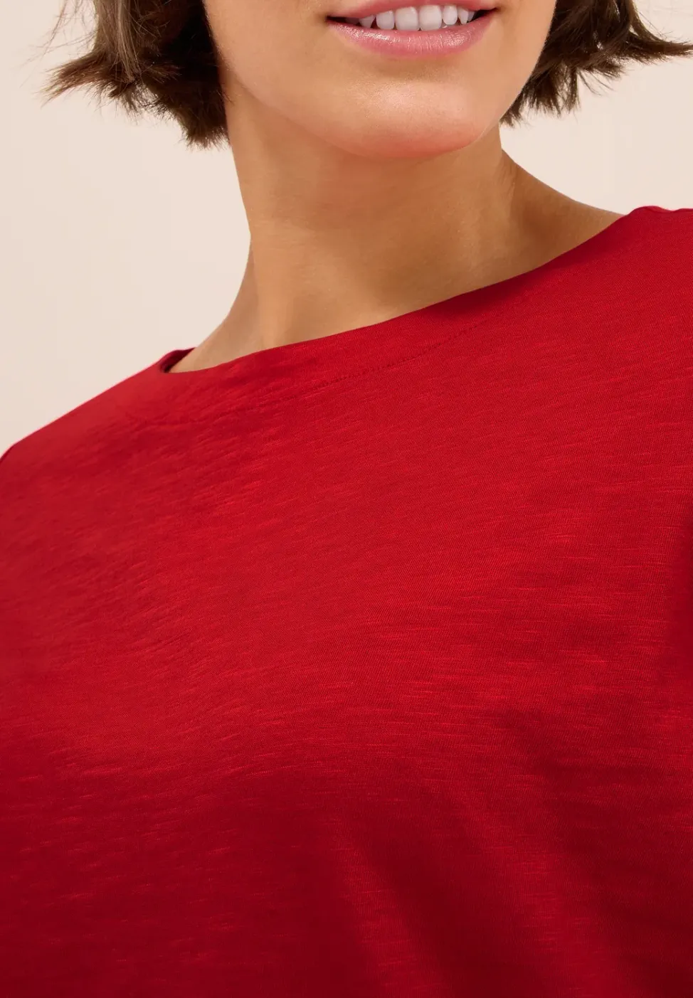 Basic Langarmshirt