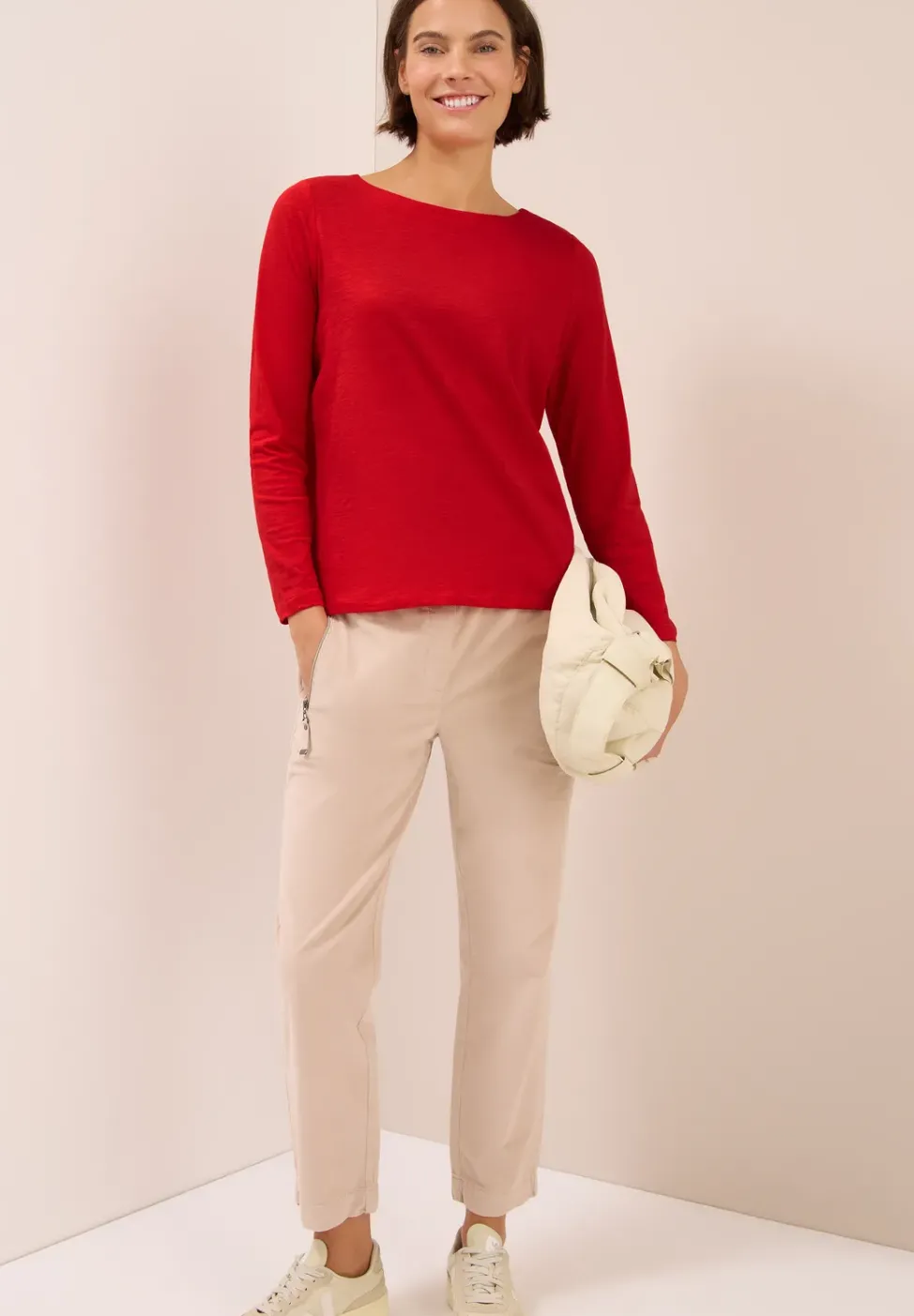 Basic Langarmshirt