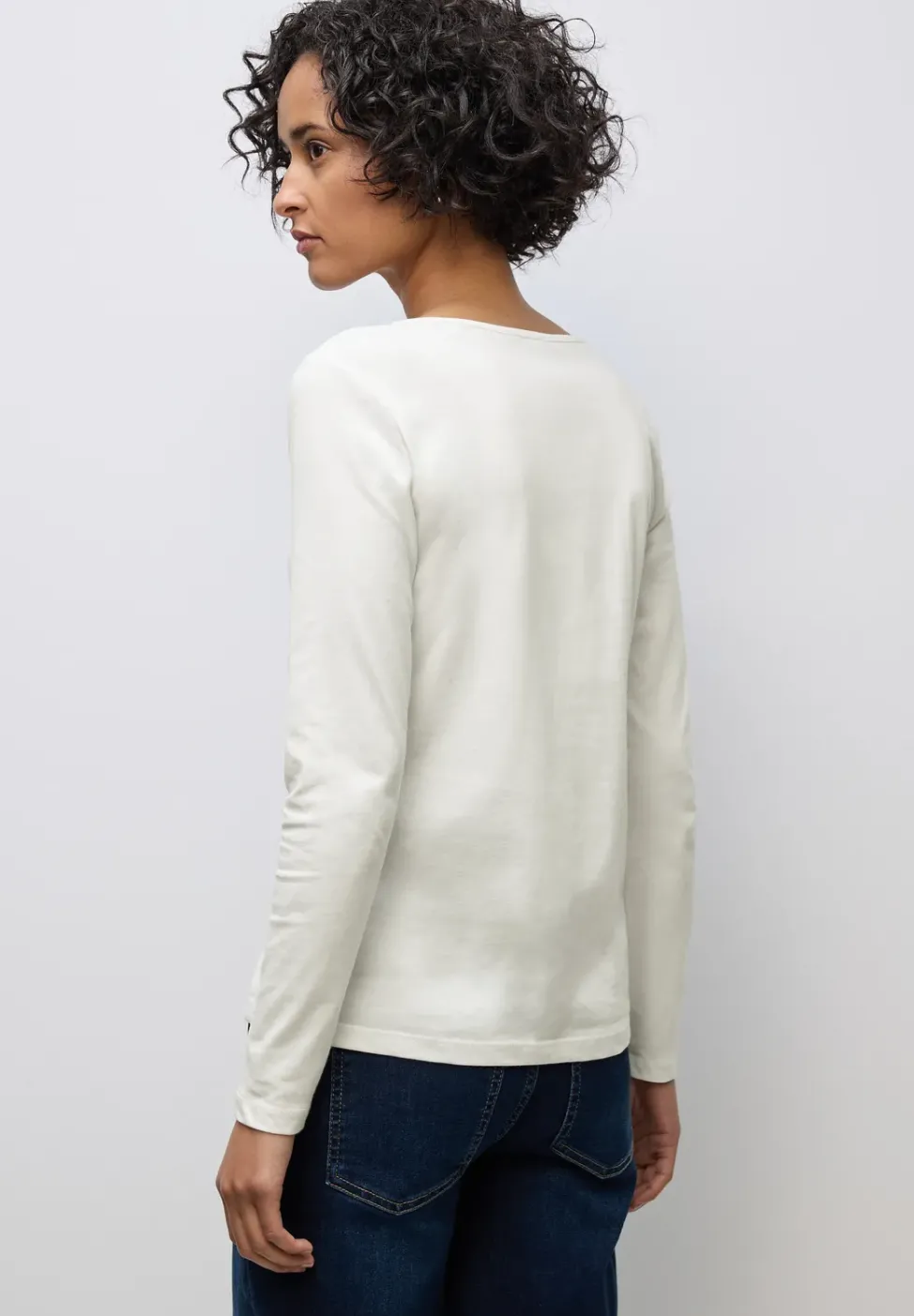 Basic Langarmshirt