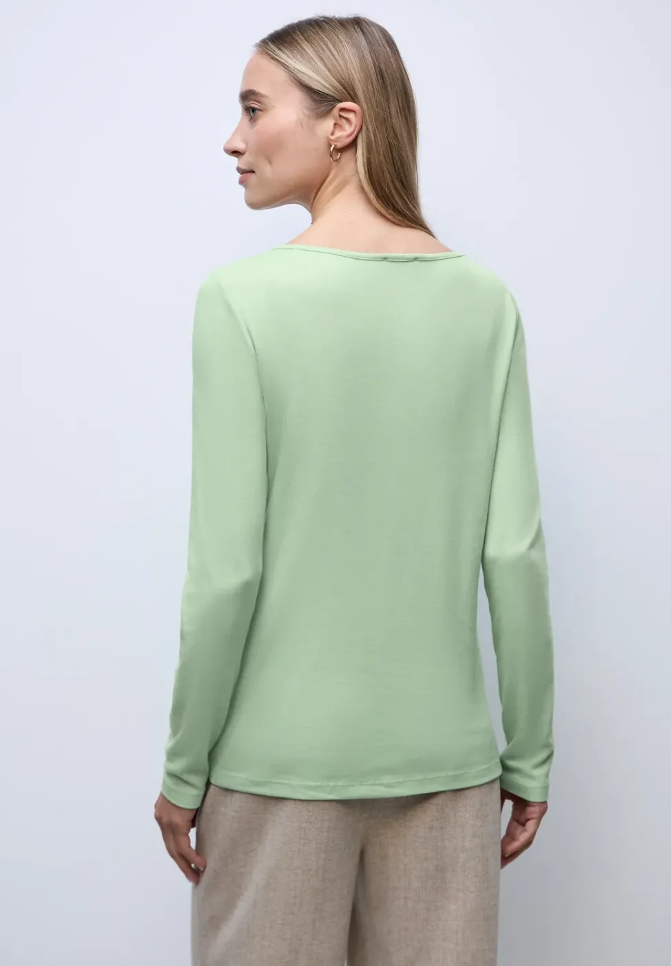 Basic Langarmshirt