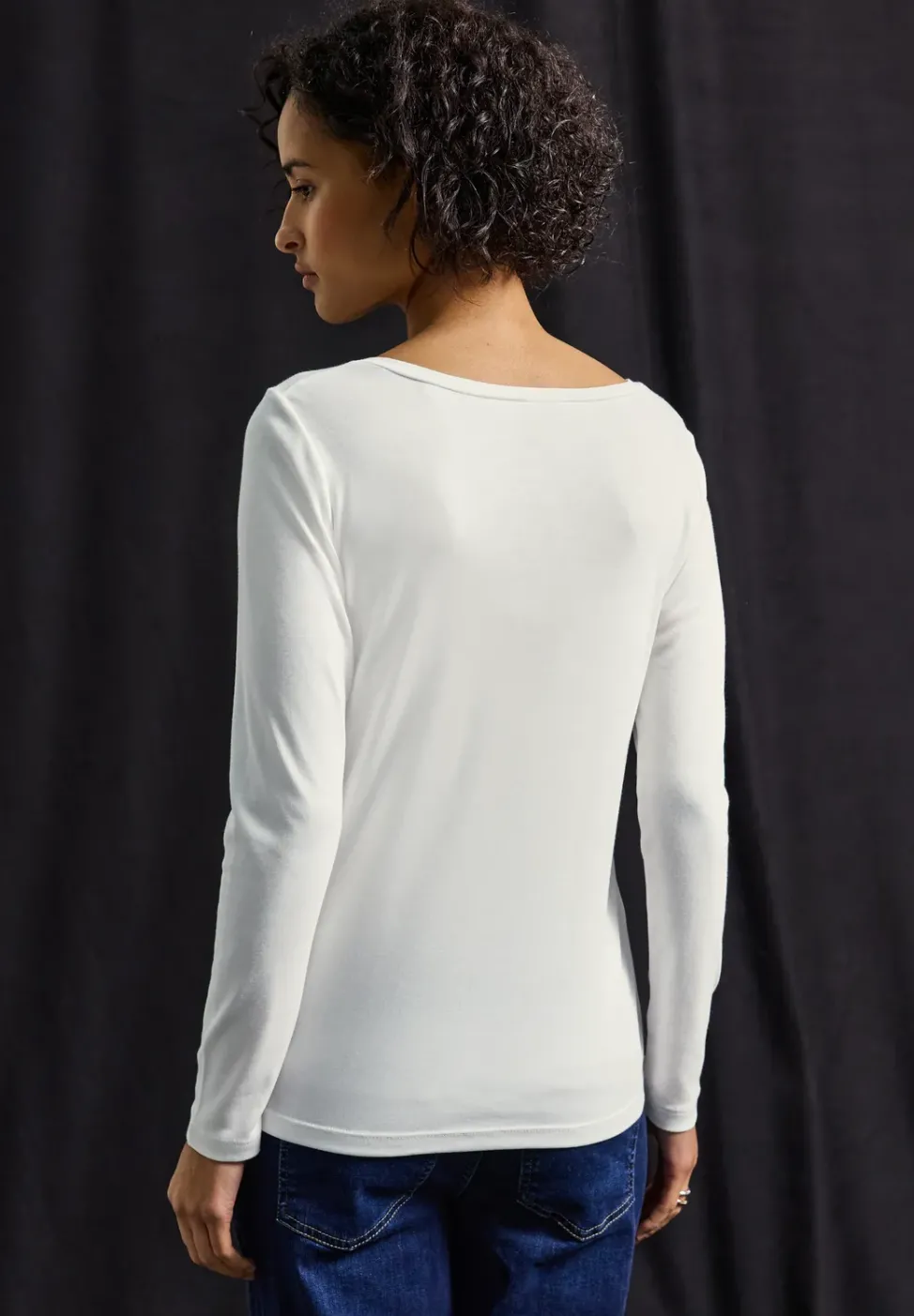 Basic Langarmshirt