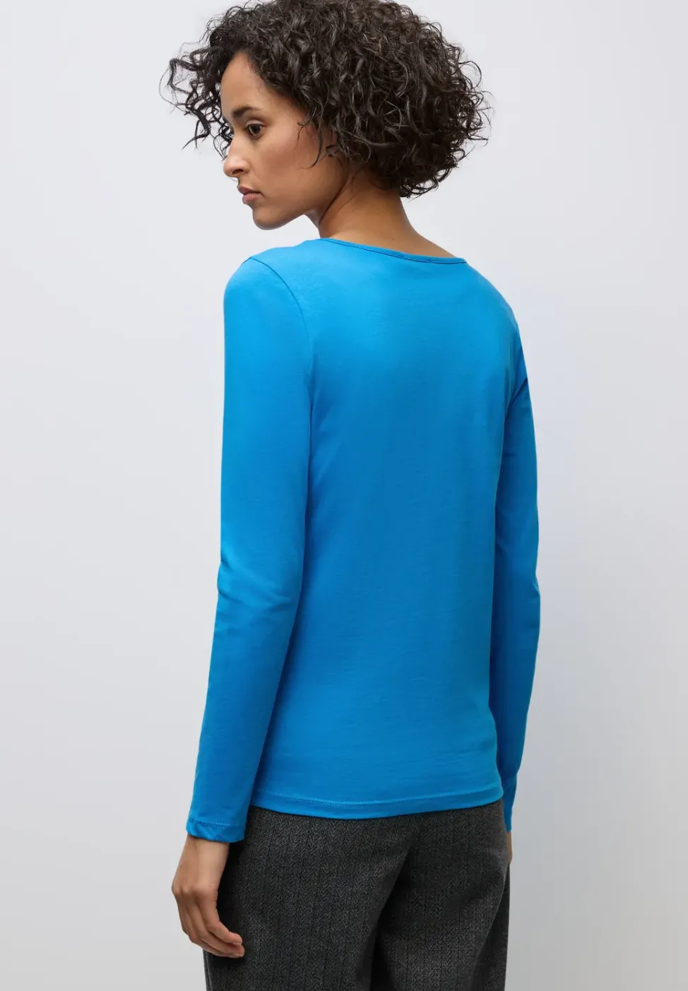 Basic Langarmshirt