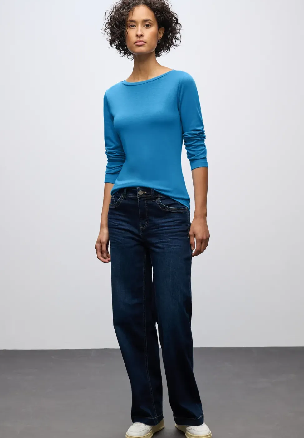 Basic Langarmshirt