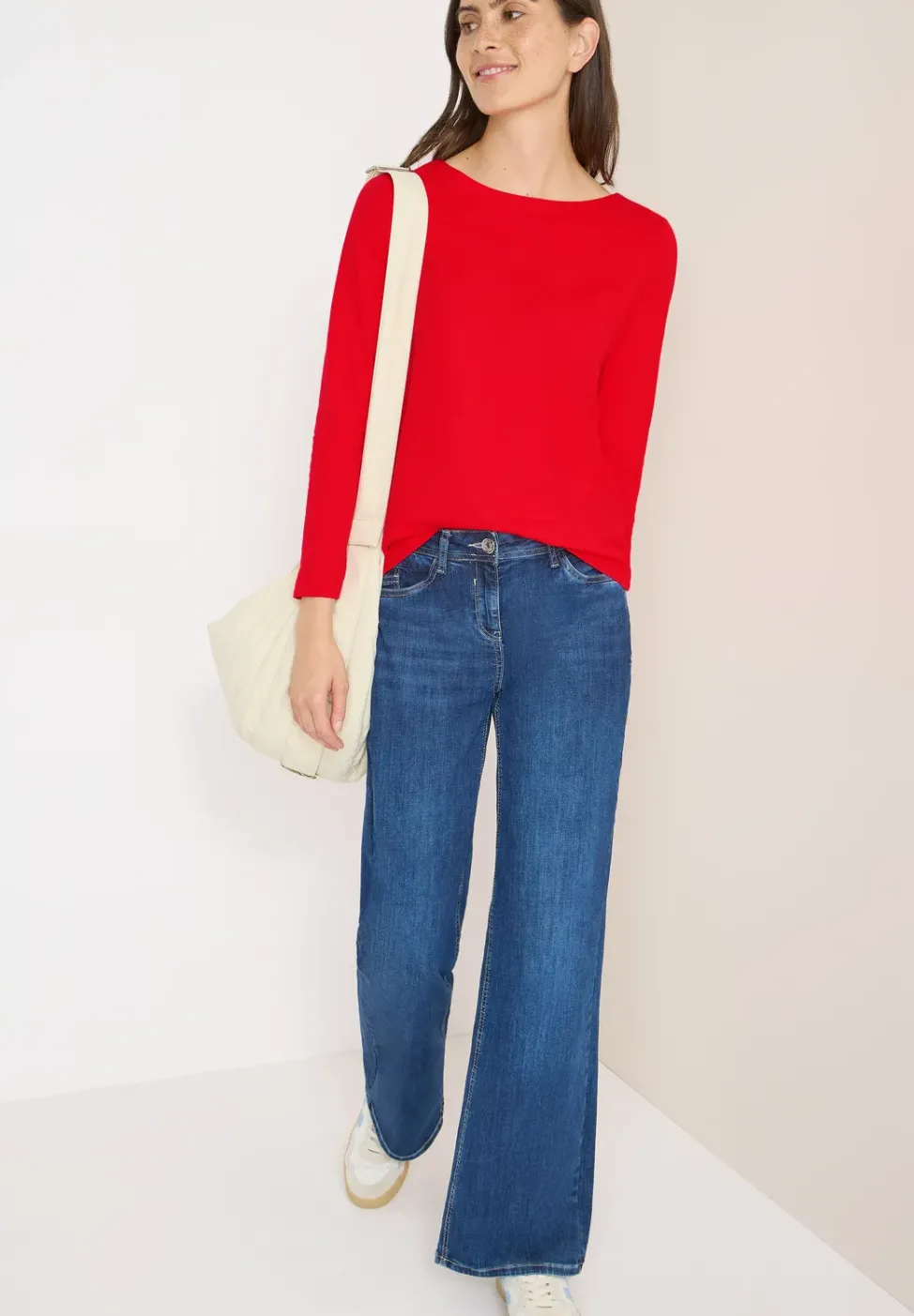 Basic Langarmshirt