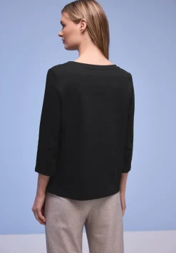 Basic Shirt aus reiner Baumwolle