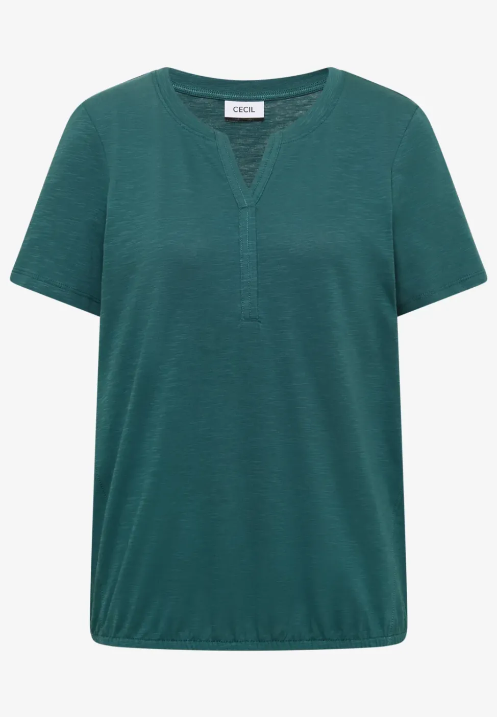 Basic Shirt im Tunika-Look