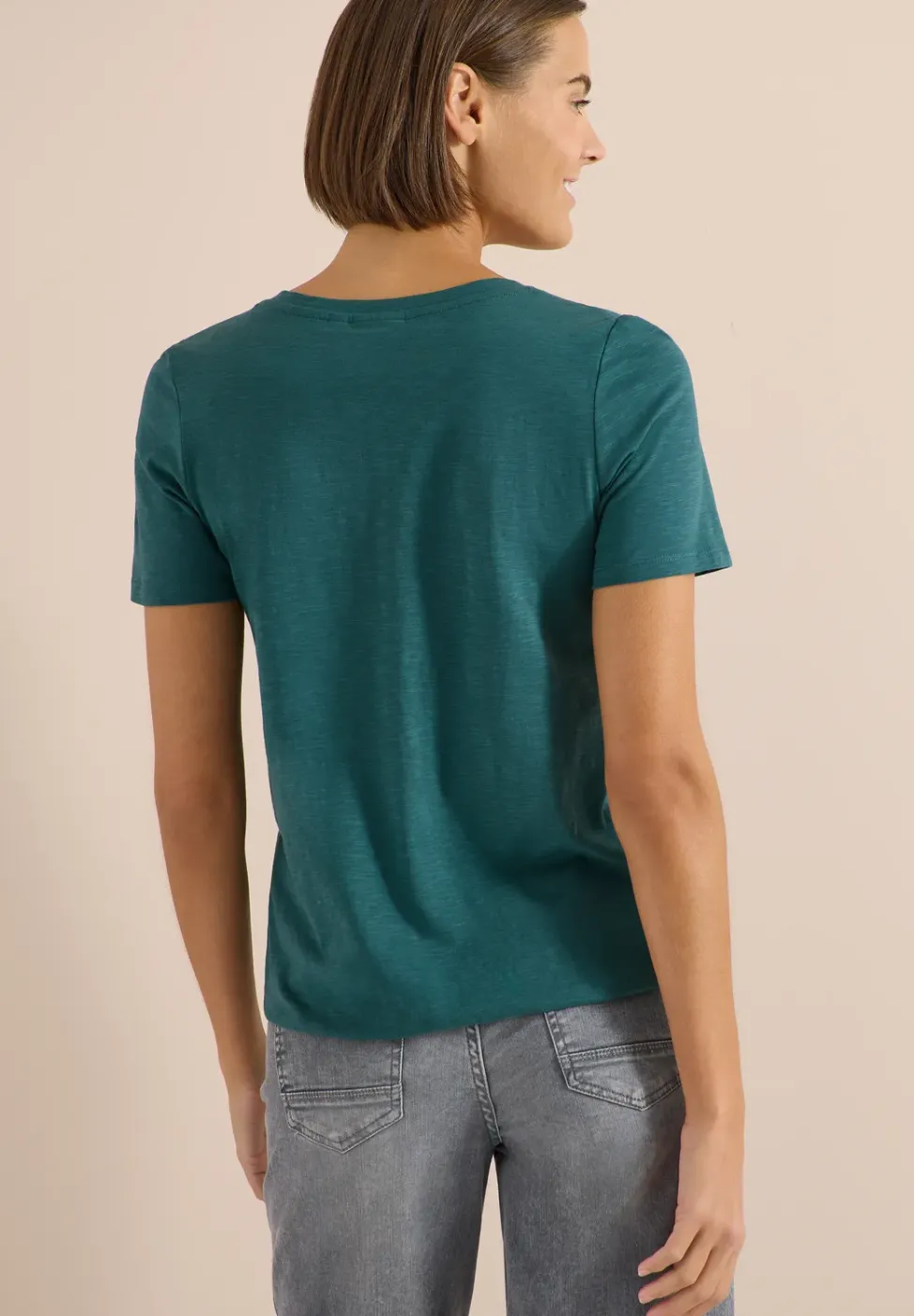 Basic Shirt im Tunika-Look