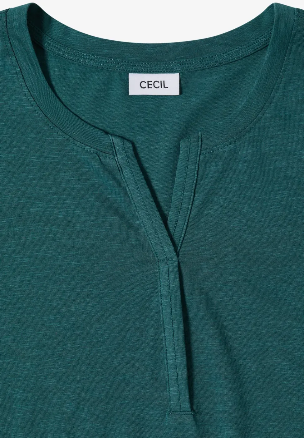 Basic Shirt im Tunika-Look