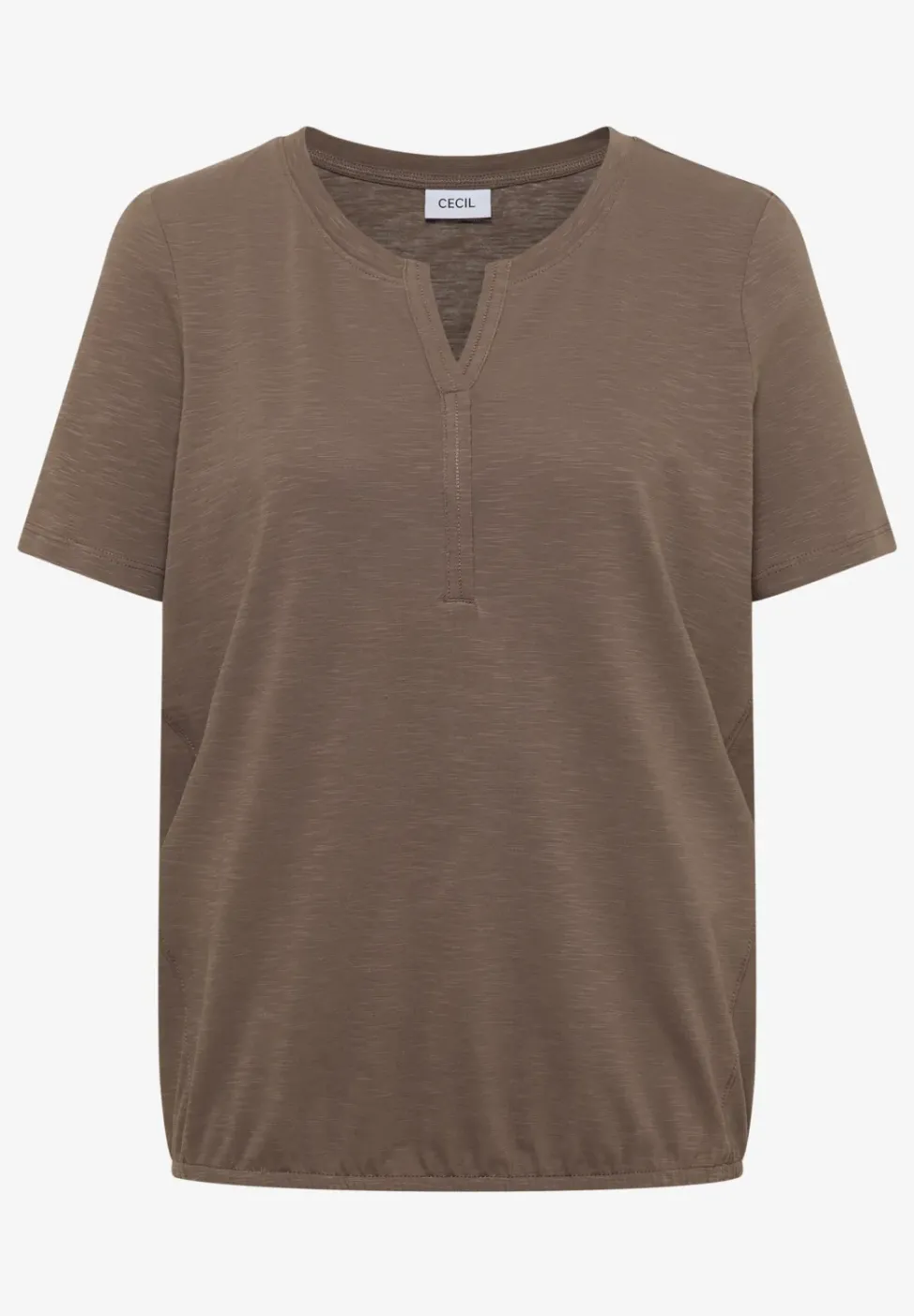 Basic Shirt im Tunika-Look