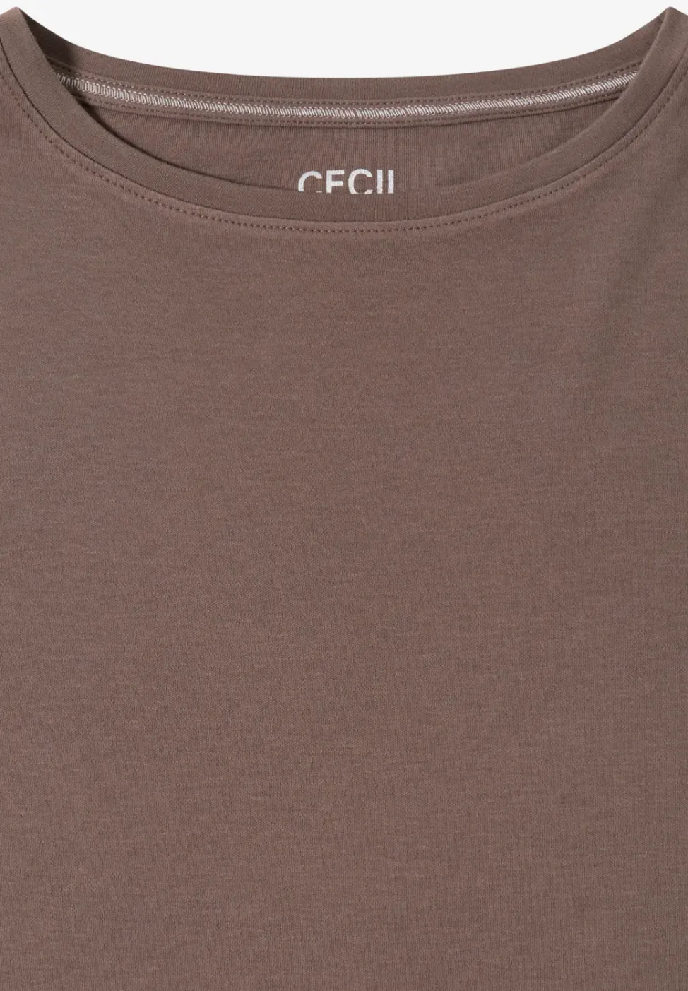 Basic Shirt in Unifarbe