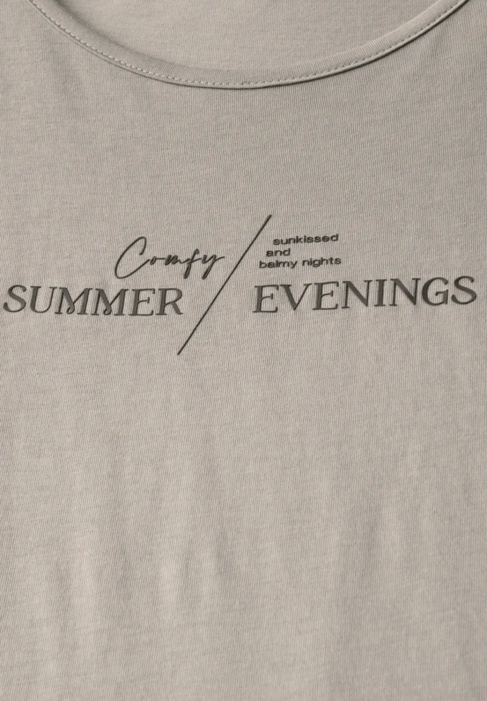 Basic Shirt mit Print