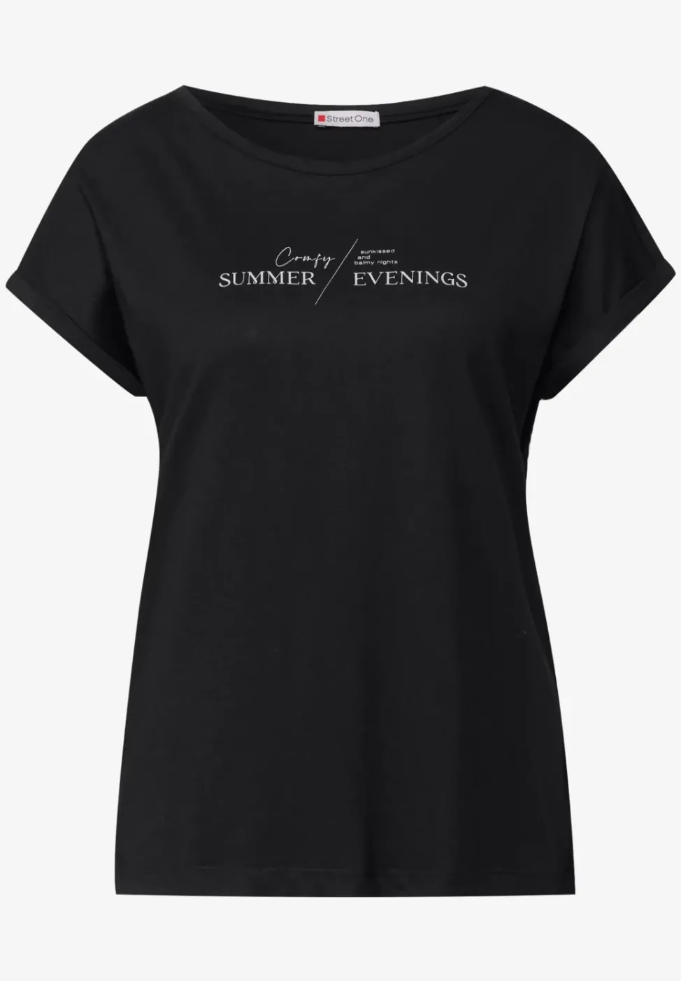 Basic Shirt mit Print