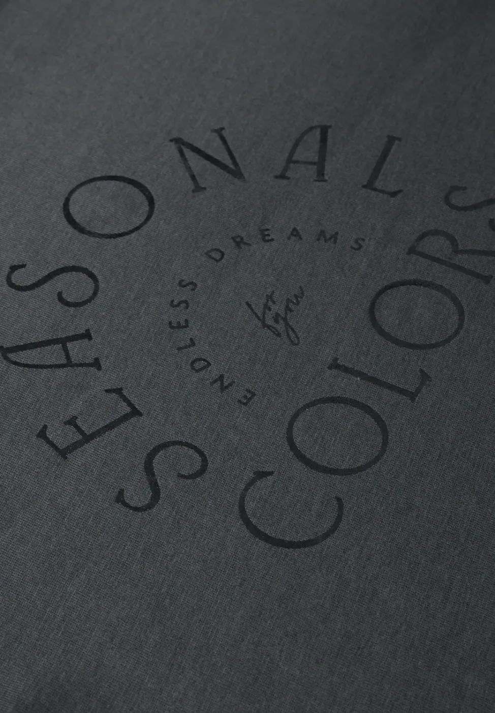 Basic Shirt mit Wording
