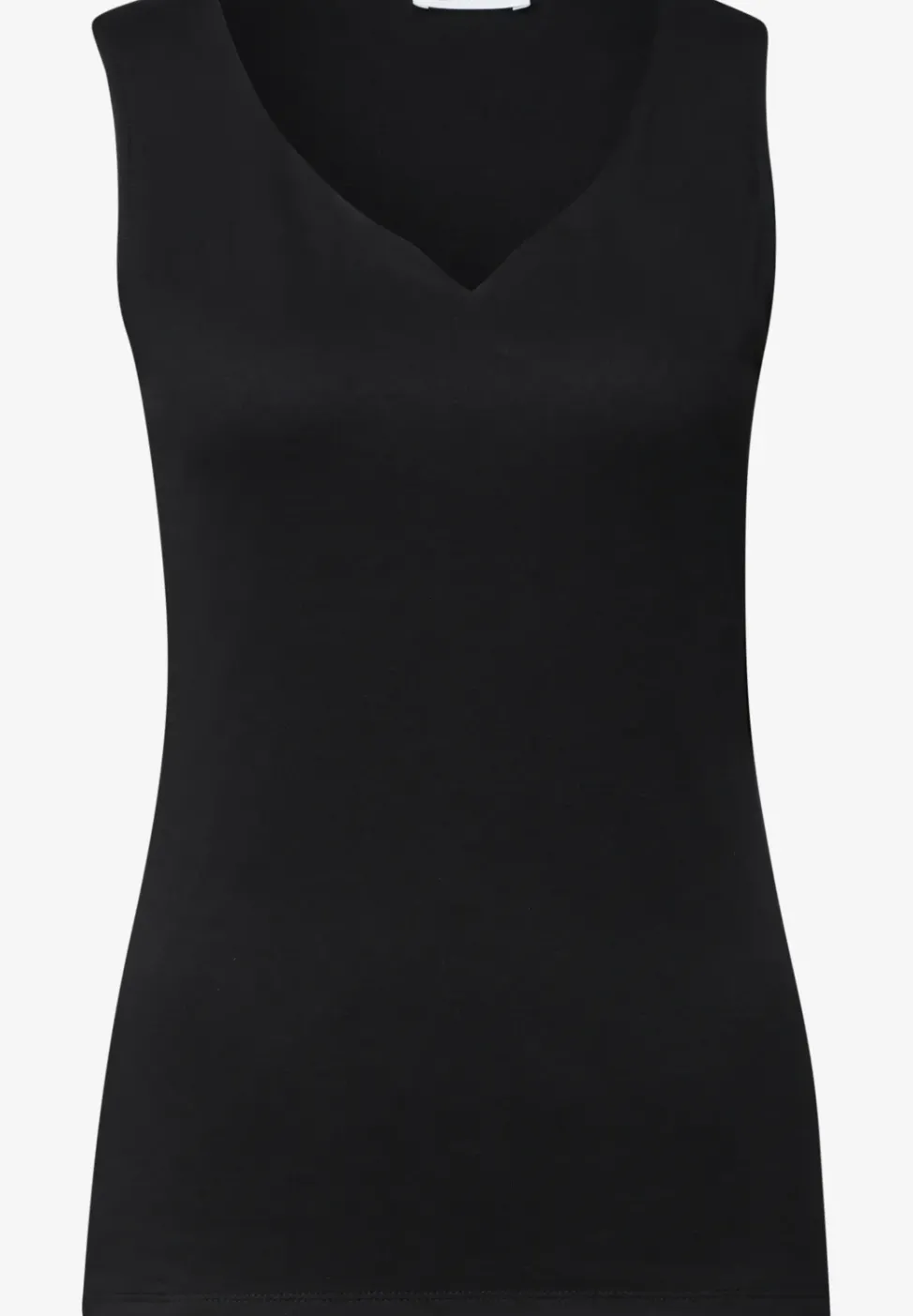 Basic Top mit Herzausschnitt