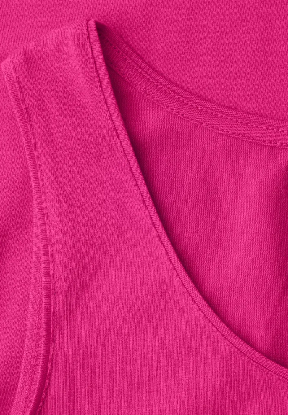 Basic Top mit Rundhals aus Jersey