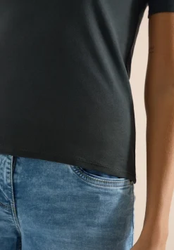 Basic T-Shirt aus Baumwolle