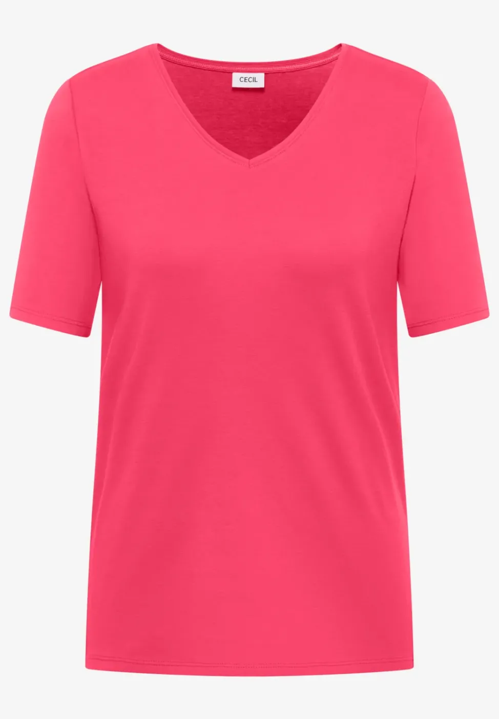 Basic T-Shirt aus Baumwolle