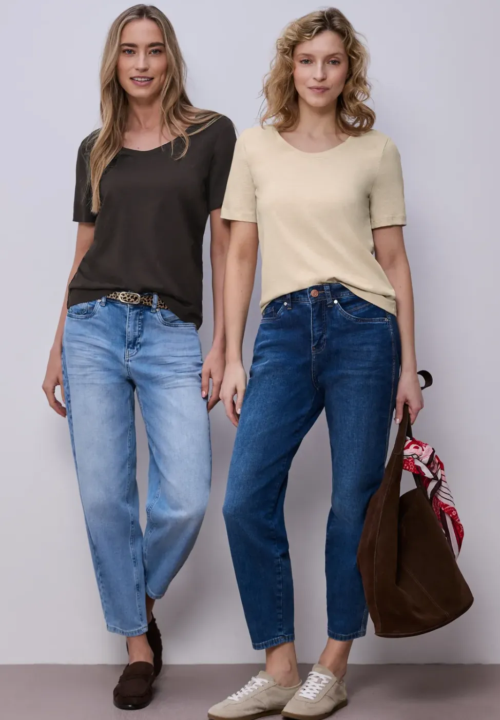 Basic T-Shirt mit Kurzarm im 2er-Pack