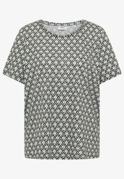 Basic T-Shirt mit Minimal Print