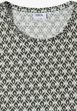 Basic T-Shirt mit Minimal Print
