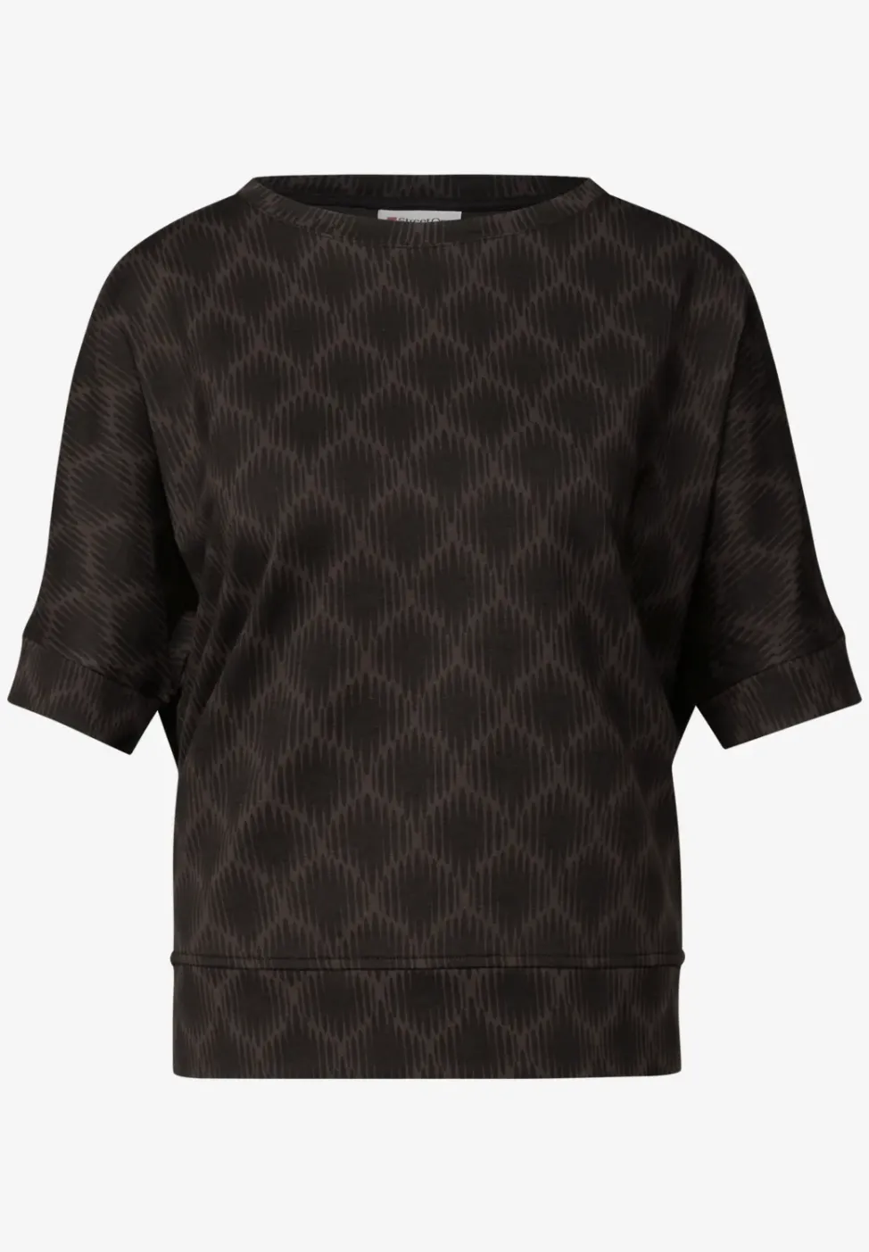 Batwing Print-Shirt