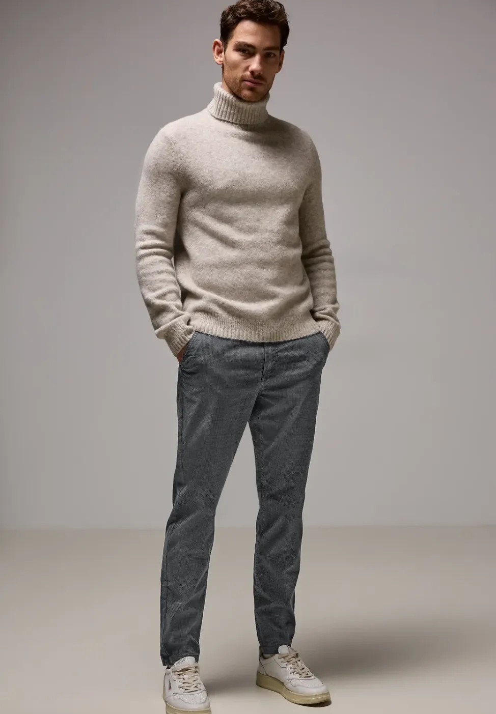 Bedruckte Chino