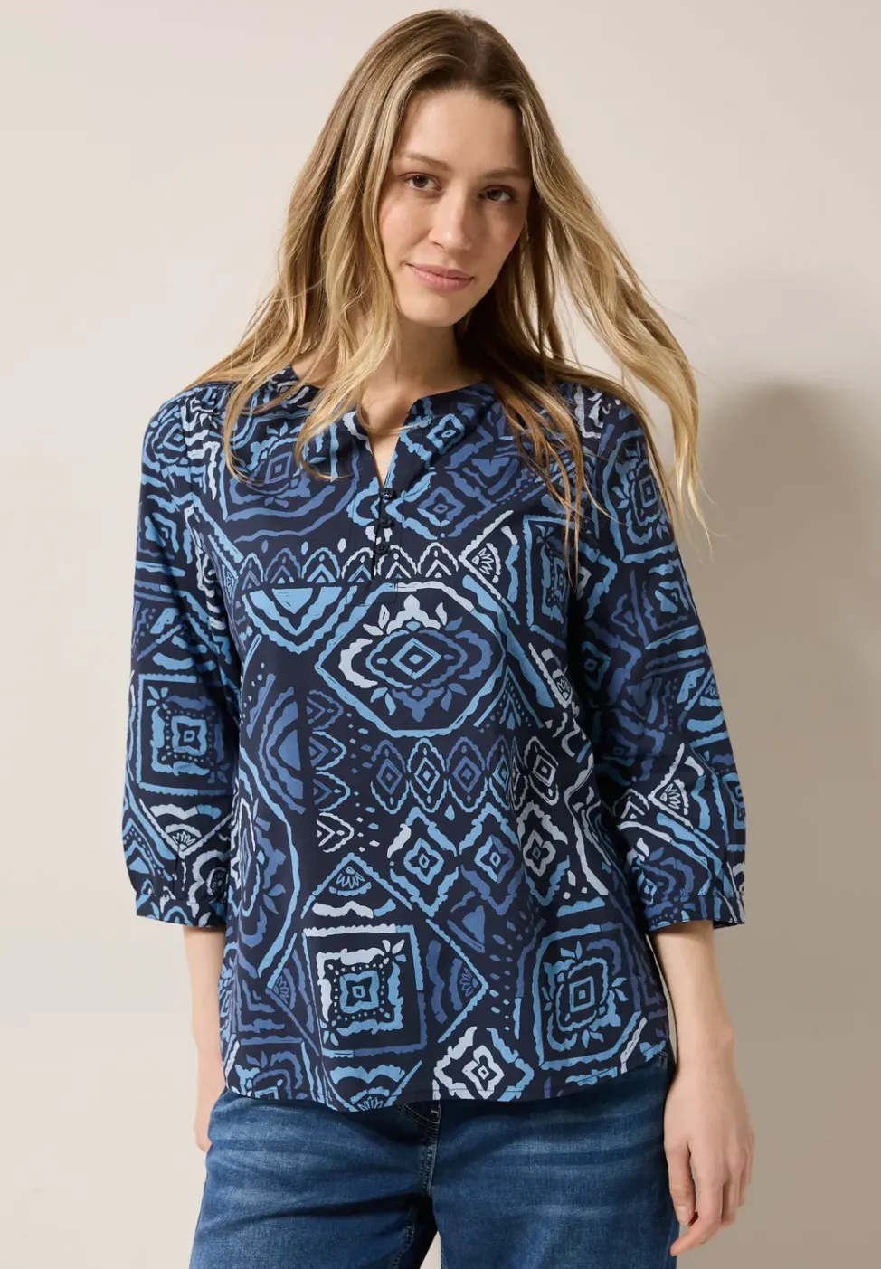 Bedruckte Bluse