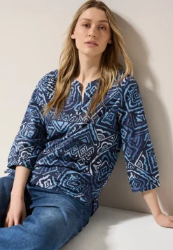 Bedruckte Bluse