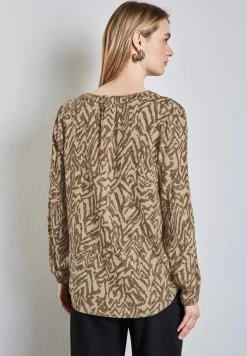 Bedruckte Bluse