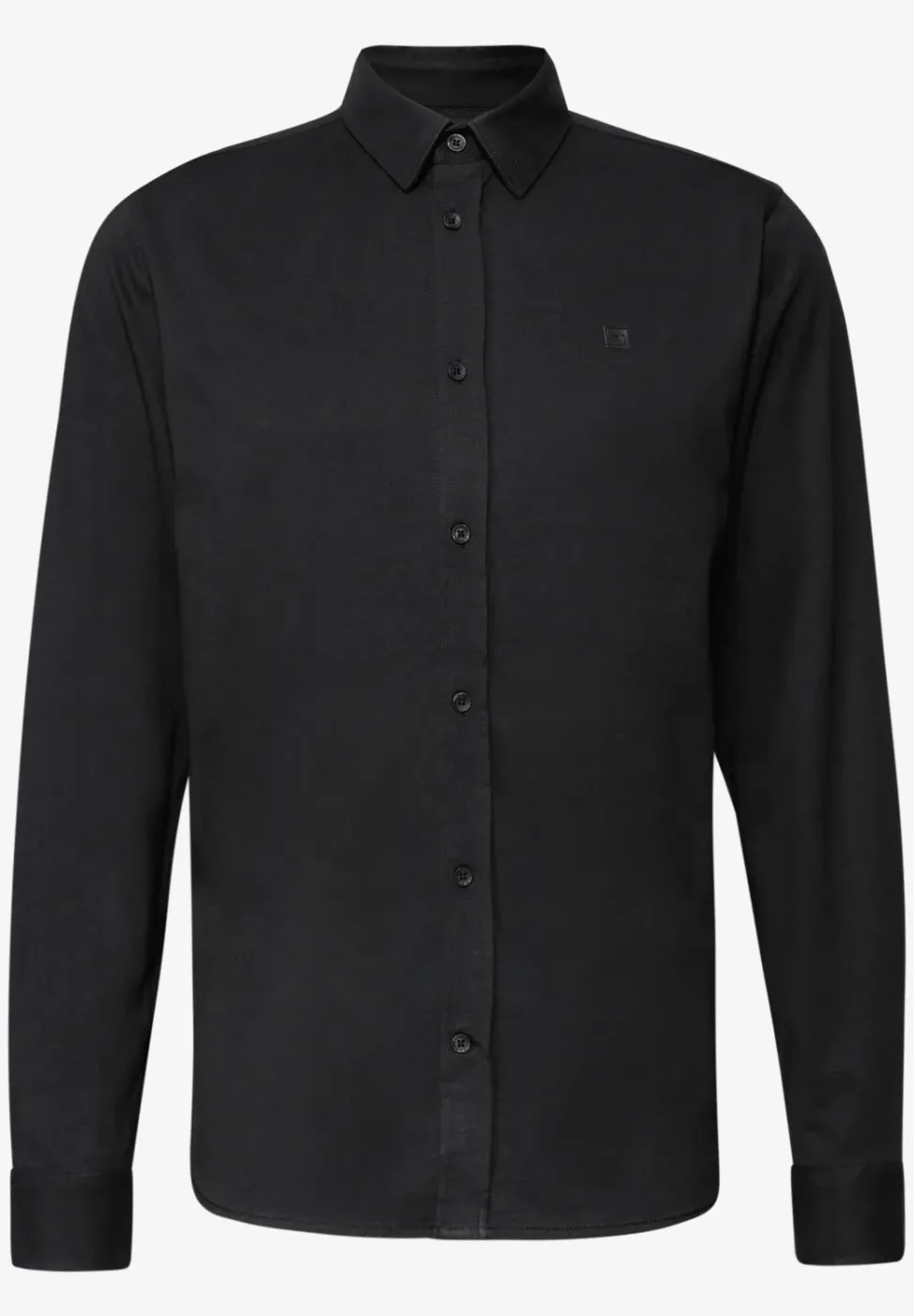 Bequemes Jersey Hemd