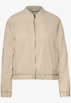 Blouson in Unifarbe