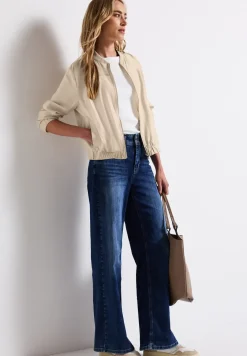 Blouson in Unifarbe