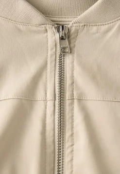 Blouson in Unifarbe