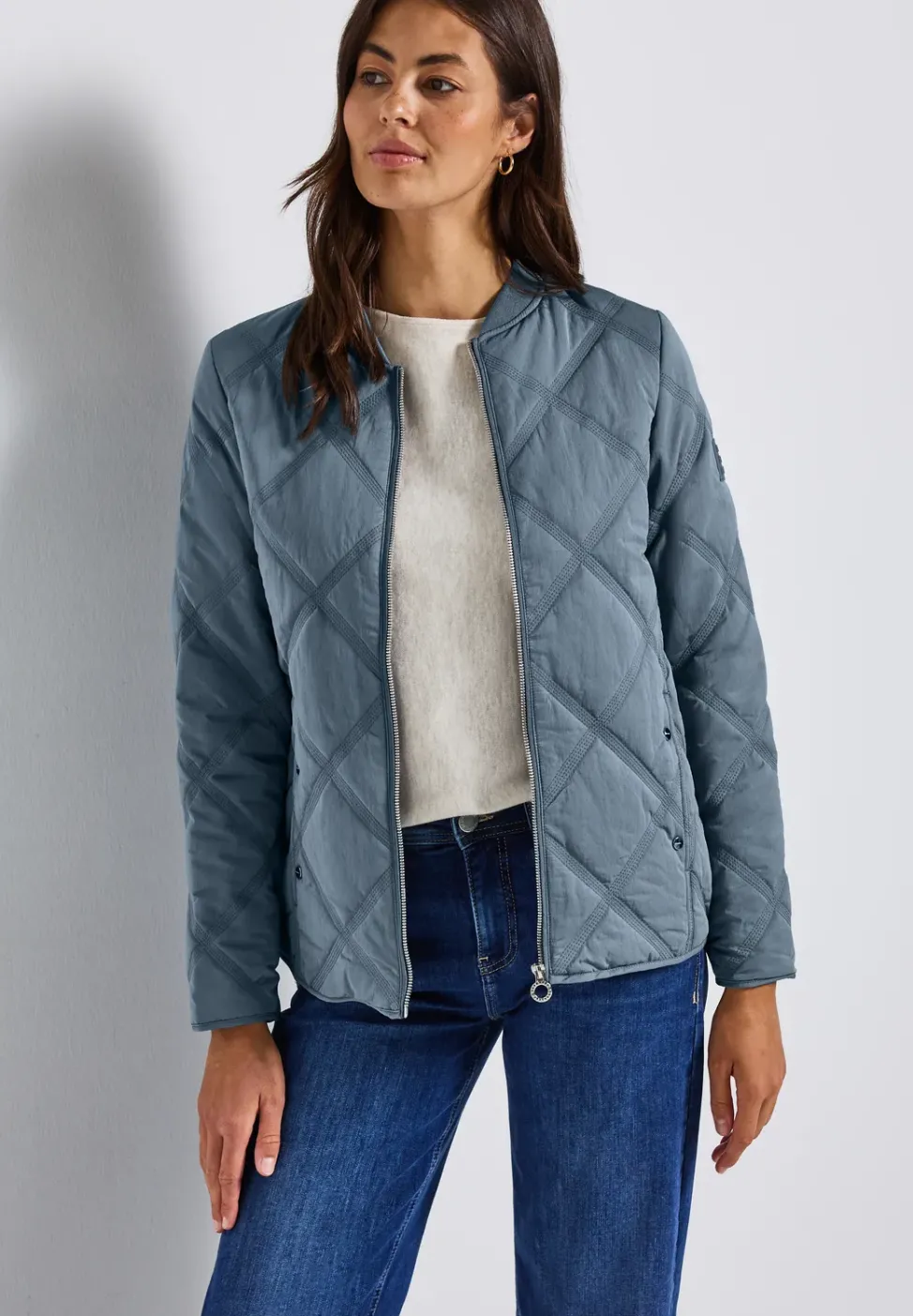 Blouson mit Steppmuster