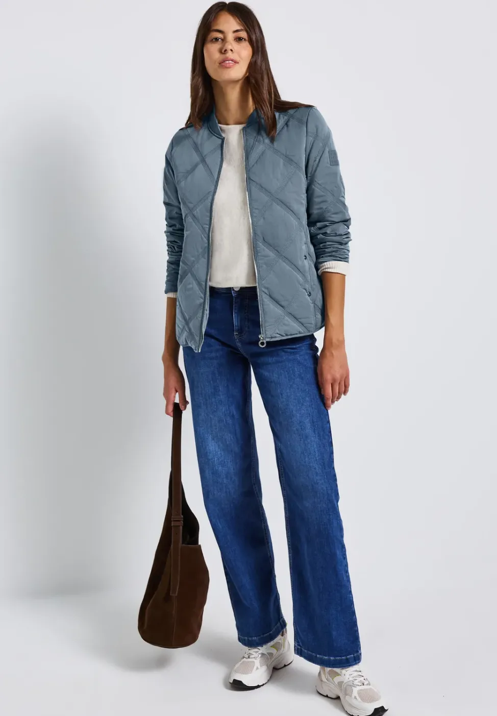 Blouson mit Steppmuster