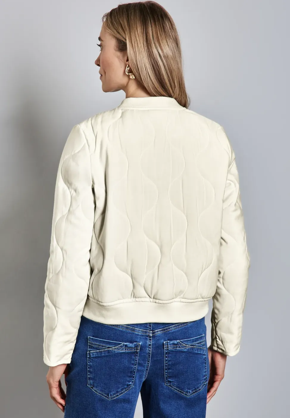 Blouson mit Steppmuster